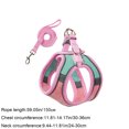 thumbnail image 3 of Btomtd Color Blocked Pet Strap And Leash Set Breathable Mesh Vests With Adjustable Straps Suitable For Small And Medium Cats And Dogs, 3 of 6