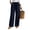 Navy #47, variant on DORKASM Corduroy Pants Women High Waist Y2k Trendy Trousers Fall Winter Loose Fit Solid Color Fashion 2026 Pants with Pockets White S