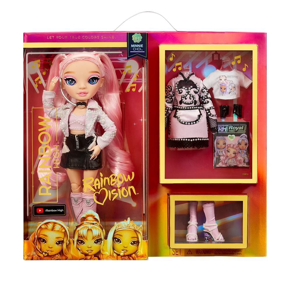 Rainbow Vision Rainbow High Royal Three K-pop – Minnie Choi (Pink