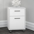 thumbnail image 5 of Bush Furniture Key West Mobile File Cabinet, 2 Drawer, Pure White Oak, 5 of 7