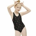 thumbnail image 4 of Hello Kitty Girls One Piece Swimsuits Hawaiian Summer Swimwear Beach Bathing Suit Outfits, 4 of 7