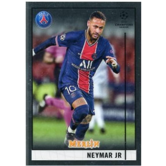 2020-21 TOPPS MERLIN CHROME UEFA #58 NEYMAR JR PARIS SAINT-GERMAIN