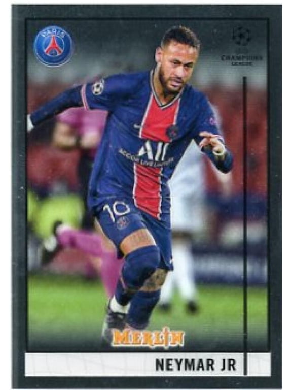 2020-21 TOPPS MERLIN CHROME UEFA #58 NEYMAR JR PARIS SAINT-GERMAIN
