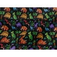 thumbnail image 4 of oneOone Viscose Jersey Black Fabric Palm Tree|Elephant & Dinosaur Fabric For Sewing Printed Craft Fabric By The Yard 60 Inch Wide, 4 of 5