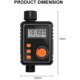 thumbnail image 3 of Programador y temporizador de riego automático Controlador de riego electrónico Temporizador de riego automático con pantalla LCD grande Control de riego a prueba de agua, 3 of 5