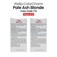 thumbnail image 2 of Express Beauty Permanent Hair Color Wella ColorCharm Permanent Liquid Hair Color Toner (T14 Pale Ash Blonde) - 1.4 oz (2 Pack), 2 of 3