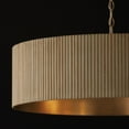 thumbnail image 5 of 450741KR-Capital Lighting-Donovan - 4 Light Chandelier In Artisan Style-11.25 Inches Tall and 30.75 Inches Wide-Black Stain/Matte Brass Finish, 5 of 6