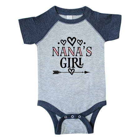 

Inktastic Nana Girl Granddaughter Gift Gift Baby Girl Bodysuit