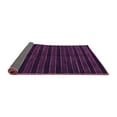 thumbnail image 2 of Ahgly Company Indoor Round Abstract Purple Contemporary Area Rugs, 7' Round, 2 of 4
