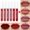 A, variant on 18-Color Lip GLōss 6-Pack Set 01 - 18 Color Lip GLōss 6 Box Set Matte Waterproof Long-Lasting Lipstick, Color Lipstickwedding, Christmas Makeup Organizers