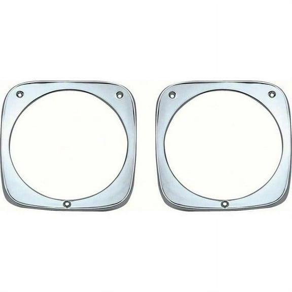 OER CX1227 1964-66 Chevy Truck Headlamp Bezels