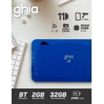 thumbnail image 5 of TABLET GHIA A7 WIFI/A133 QUADCORE/ 7 PULG TN /2GB RAM/32GB /2CAM/WIFI/BLUETOOTH/2100MAH/ANDROID 11 /AZUL, 5 of 5