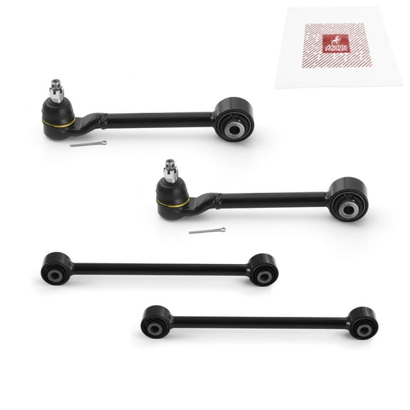 Metrix Premium Chassis Parts - 4 PC L/R Rear Upper Forward & L/R Rear Lower Forward Control Arm Kit Fits 2004-2008 Acura TSX, 2003-2007 Honda Accord, Replacement RK621873, RK640239