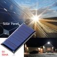thumbnail image 2 of 2pcs Módulo Células Solares 5V 50MA Panel Solar Silicona Policristalina Cargador, 2 of 9