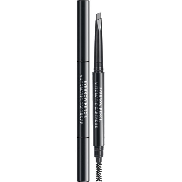 Lápiz de cejas Precise Brown 0,35 g, marrón medio, lápiz de cejas de doble cabeza JM