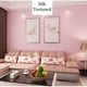 thumbnail image 1 of 1pc Silk Pink Peel And Stick Wallpaper, Self-Adhesive Removable Pink Wallpaper, Stick And Peel Pink Wallpaper, 1 of 5