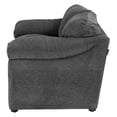 thumbnail image 4 of Sala 3-2 TRINITY Aston 2 piezas ( Sofá, Love Seat ) Gris Carbón Para Sala, 4 of 12