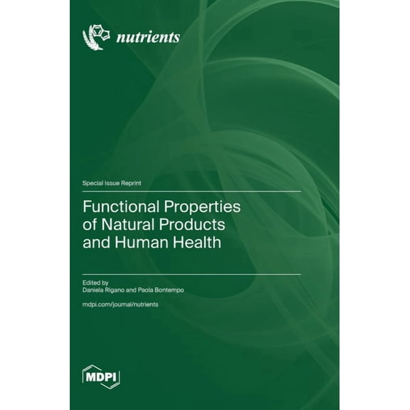Functional Properties of Natural Products and Human Health, (Hardcover)