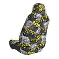 thumbnail image 2 of Fotbe White Retro Off-Road Vehicle Funda para Asiento de Auto con Estampado – Impermeable y Antisudor – Ajuste Universal, Lavable a Máquina, Antideslizante (1 Pieza), 2 of 5