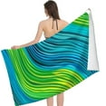 thumbnail image 2 of PHYHOO  Bundle of  Towels.   eco Friendly Towel Made from Recycled Materials. 30x60in, 2 of 8