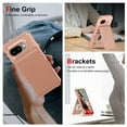 thumbnail image 5 of for Google Pixel 9A Case Wallet Cover, PU Leather Credit Card Holder Flip Stand Scratch Resistant Hybrid Protective Hard Shell Rugged TPU Bumper Case for Google Pixel 9A, Rosegold, 5 of 8