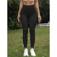 thumbnail image 4 of Women's Plus Size High Waist Compression Athletic Yoga Leggings, 4 of 6