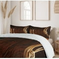 thumbnail image 6 of Ambesonne Western Duvet Cover Set, Cowboy Wild Sports, Queen, Umber Brown, 6 of 6