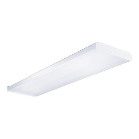 Metalux Wn Series T8 Wraparound Light Fixture 2 Light 32W 4'