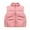 Pink, variant on KyCheLot Girls Winter Outerwear Warm Sleeveless Vest Stand Collar Zip up Windproof Thermal Coat for 3-12 Years