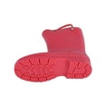 thumbnail image 3 of CTM Kids' Solid Color Waterproof Rainboots with Handles, 3 of 4