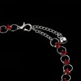 thumbnail image 4 of Tobillera de Cristal Plateado Multicolor Bohemio 26.5 cm Zulema para Mujer, 4 of 8