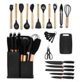 thumbnail image 1 of Cucharas de Silicona Utensilios de Cocina Ecomlab Set 25 Pcs, 1 of 9