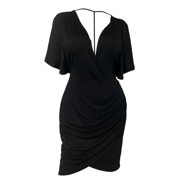 plus size deep v neck