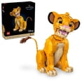 thumbnail image 1 of LEGO Disney Young Simba the Lion King Fan, Disney Collection, Creative Animal Figure Building Set, Relaxing Activity, Disney Gift for Adults, Nostalgic Gift Idea for Movie Fans, 43247, 1 of 6