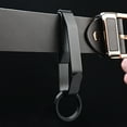 thumbnail image 3 of Waist Hanging Buckle Heavy Duty Universal Anti Lost Stainless Steel Keyring Security Clip Belt Key Holder Outdoor Accessories-A, 3 of 7