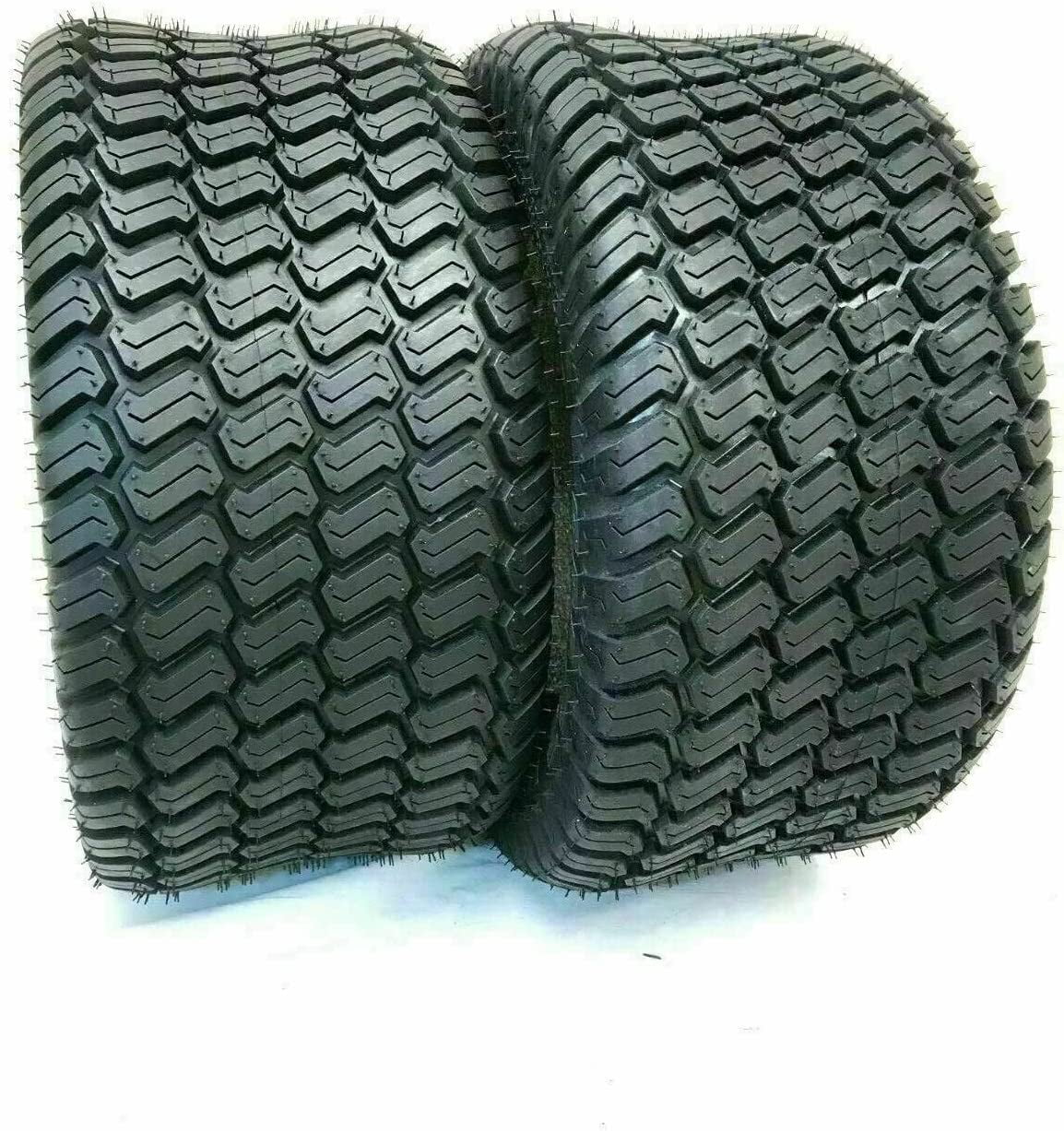 TWO 20X10.00-8 Turf  Master Style Lawn 20X10-8 4 Ply Rated Mower Set of Two Tire 