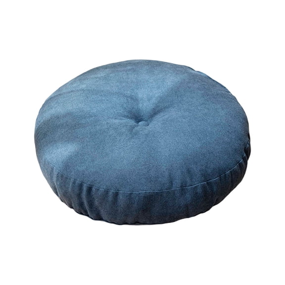 Large Round Floor Cushion, 16.5 Inch Thick Pouf Ottoman for Sitting, Meditation Pillow for Living Room and Bedroom, Soft Floor Seating and Decorative Accent, Home Comfort Gift