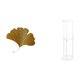 thumbnail image 1 of Esculturas de pared de hojas,Esculturas de pared de hierro forjado con forma de hojas de ginkgo,Escultura decorativa colgante de hojas de ginkgo para pared,Mesa auxiliar redonda,Mesa auxiliar, 1 of 8