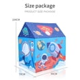 thumbnail image 3 of Juego de bricolaje infantil Play Tent Rocket Game House para niños, 3 of 5