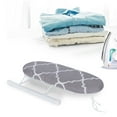 thumbnail image 2 of LYUMO Mini Ironing Board Foldable Sleeve Cuffs Collars Ironing Table for Home Travel Use, 2 of 9