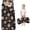 Pioneer Flower Floral Print Pattern, variant on Pioneer Flower Floral Print Pattern Teens Toddler Nap Mat with Pillow, Sleeping Mat Bag for Preschool Daycare 59"x22"