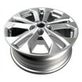 thumbnail image 4 of Wheel Rim for 2014-2017 Nissan Rogue 17 in Silver Aluminum Rim Direct Fit, 4 of 11