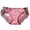 Pink, variant on Lingerie for Women for Platform Knicker Lace Embroidery Elastic Underwear Women High Pantie Underpants Black XL