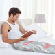 thumbnail image 5 of Fotbe Bunny cartoon with easter Pantalones de Pijama para Hombre, Pantalones de Dormir, Pantalones de Casa con Cintura Ajustable y Bolsillos-X-Large, 5 of 6