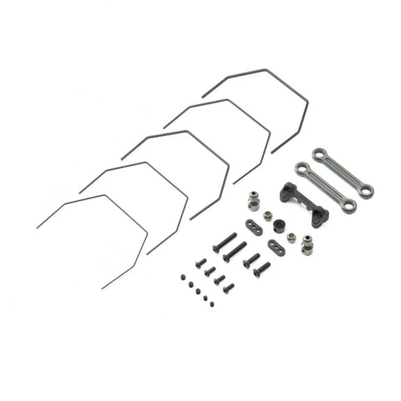 Team Losi Racing Rear Sway Bar Set Laydown 22 4.0 TLR334040 Electric Car/Truck Option Parts