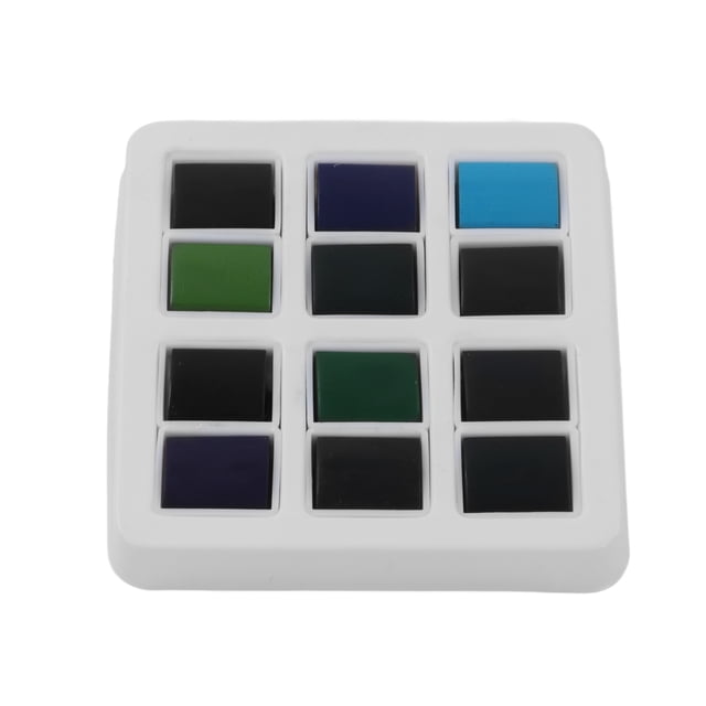 Paint 12Pcs Watercolor Paint Set Dark Color Ocean Forest Series Environmental Protection Painting Sketching Tools