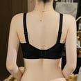thumbnail image 3 of Women's Balconette Bra with Push Up Sexy Lace Demi Half Cup Bra Underwired Ultra Thin Low Cut Mesh Bras, 3 of 5