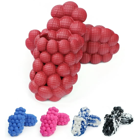 Women Bubble Slides Slippers Massage Spa Slippers, Non-slip Gym Home Shower Bedroom Slippers