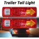 thumbnail image 5 of 2pcs 12V Truck Trailer Tail Light 19 LED Waterproof Brake Light Reverse Turn Signals Taillights License Lights for Camper Trailer Van Snowmobile, 5 of 5