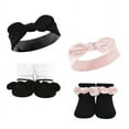 thumbnail image 3 of Hudson Baby Infant Girl 8Pc Headband and Socks Set, Lace Velvet Knot, 0-9 Months, 3 of 3